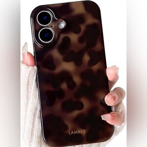Brown Leopard Print Phone Case